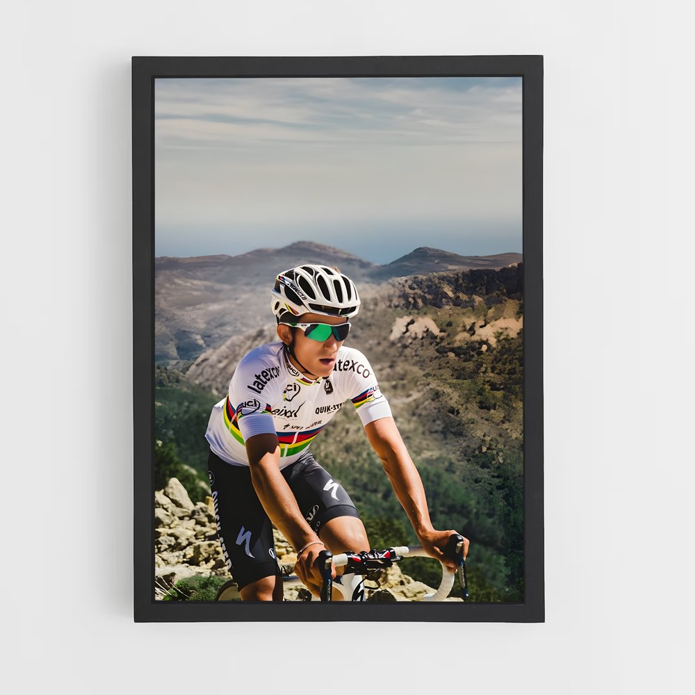 Poster Micha de kwiatkowski – affiche Cyclisme (vue 2)